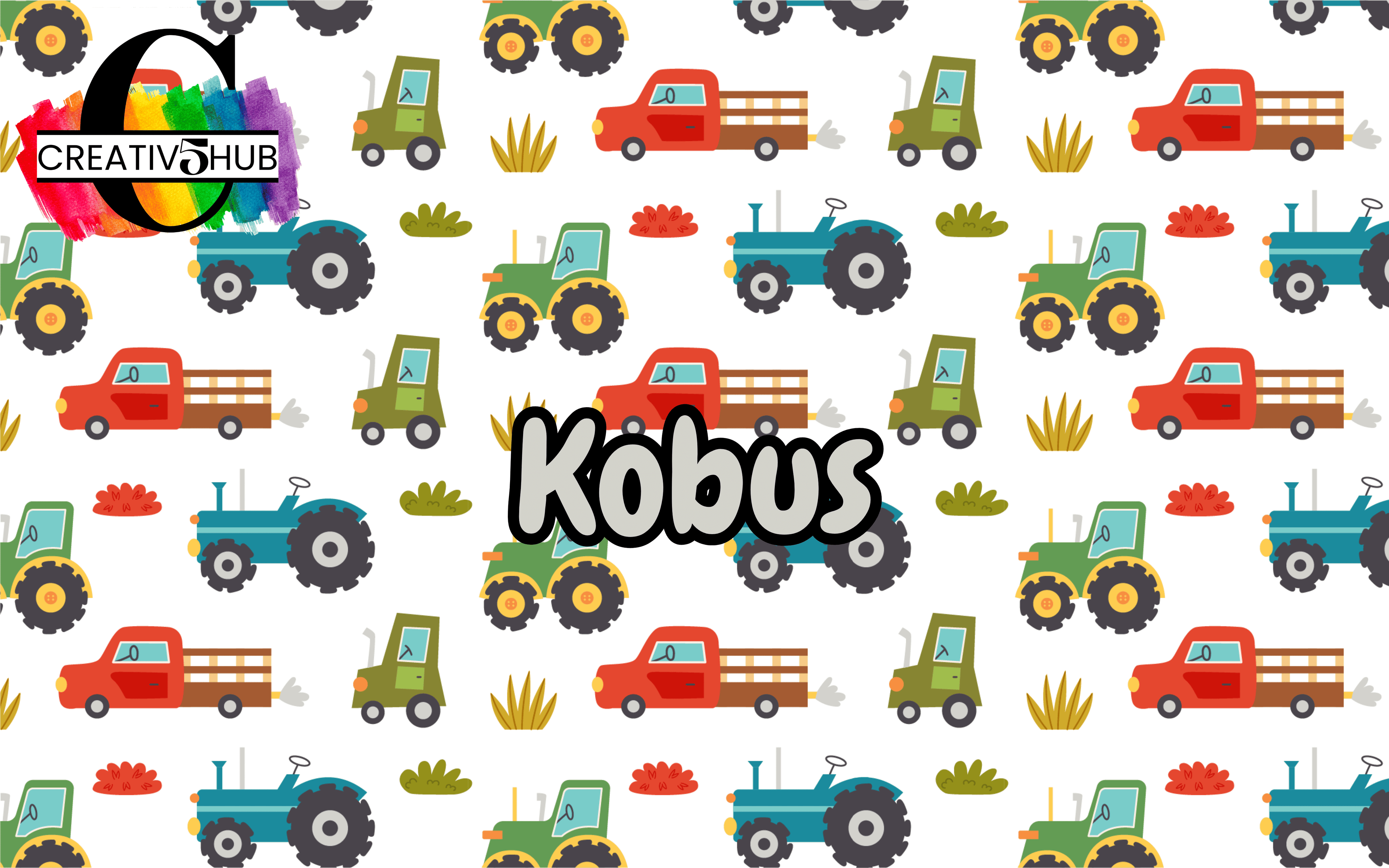 Tractors (Red/Green Cap)