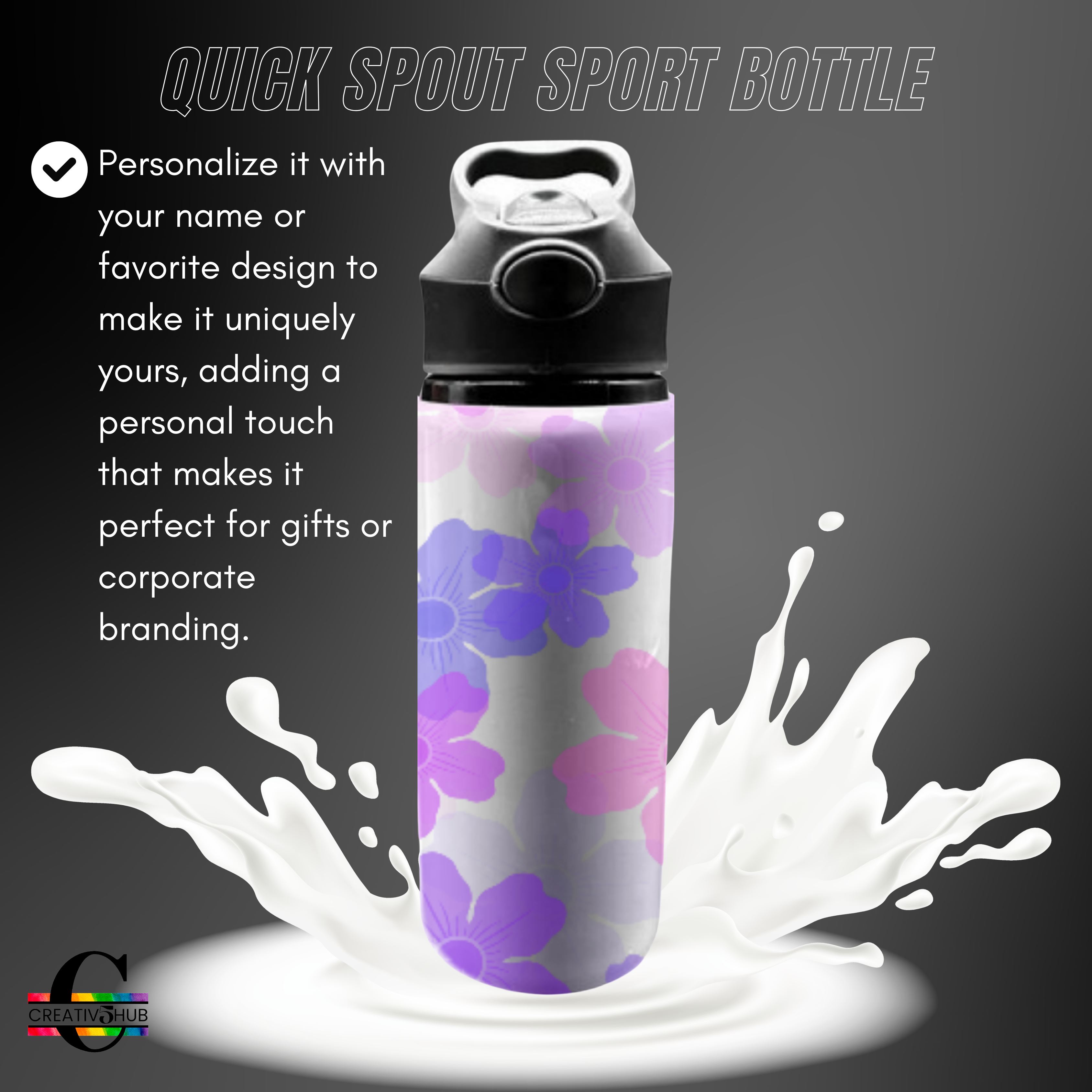 Quick Spout Sport Bottle