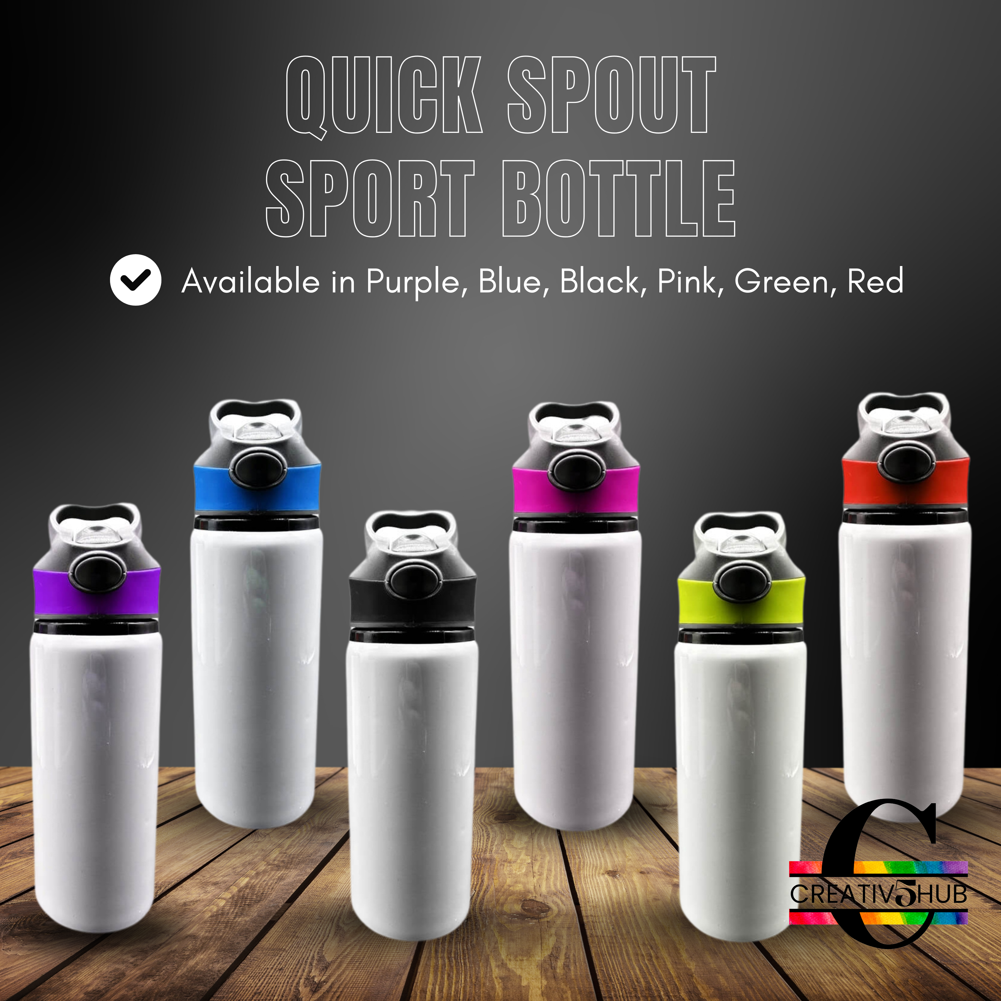 Quick Spout Sport Bottle