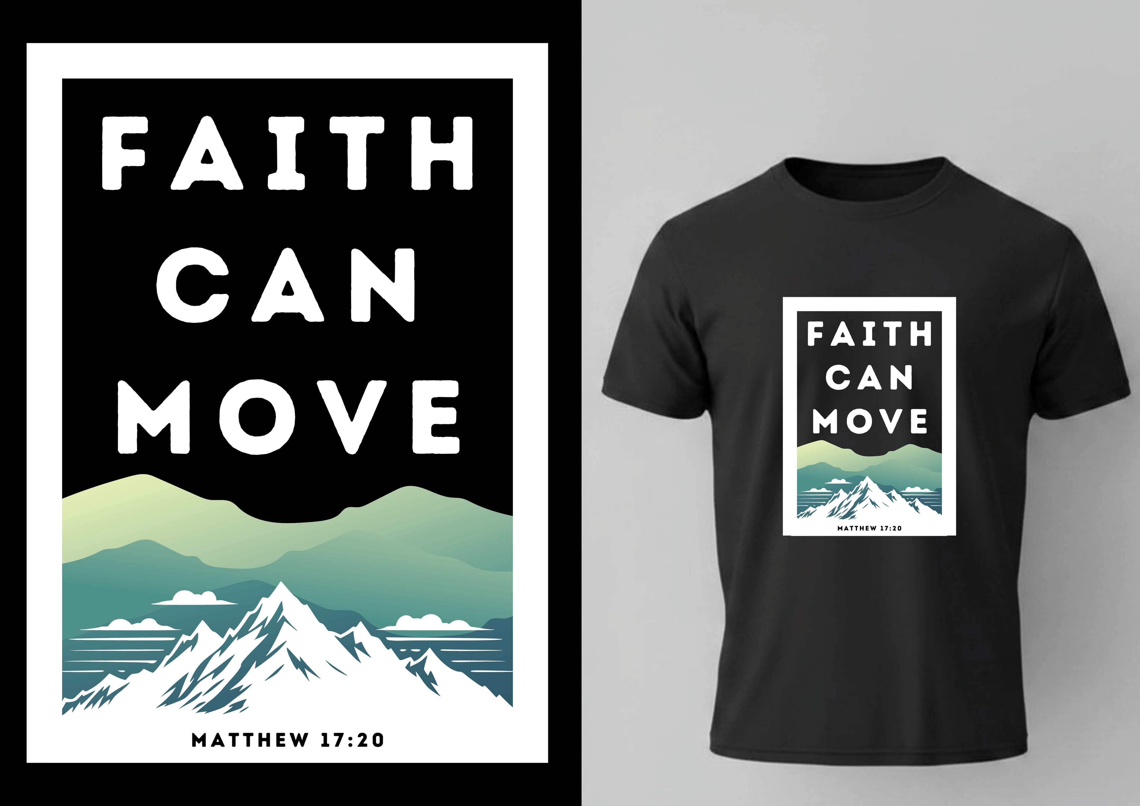 Faith can move Mountains
