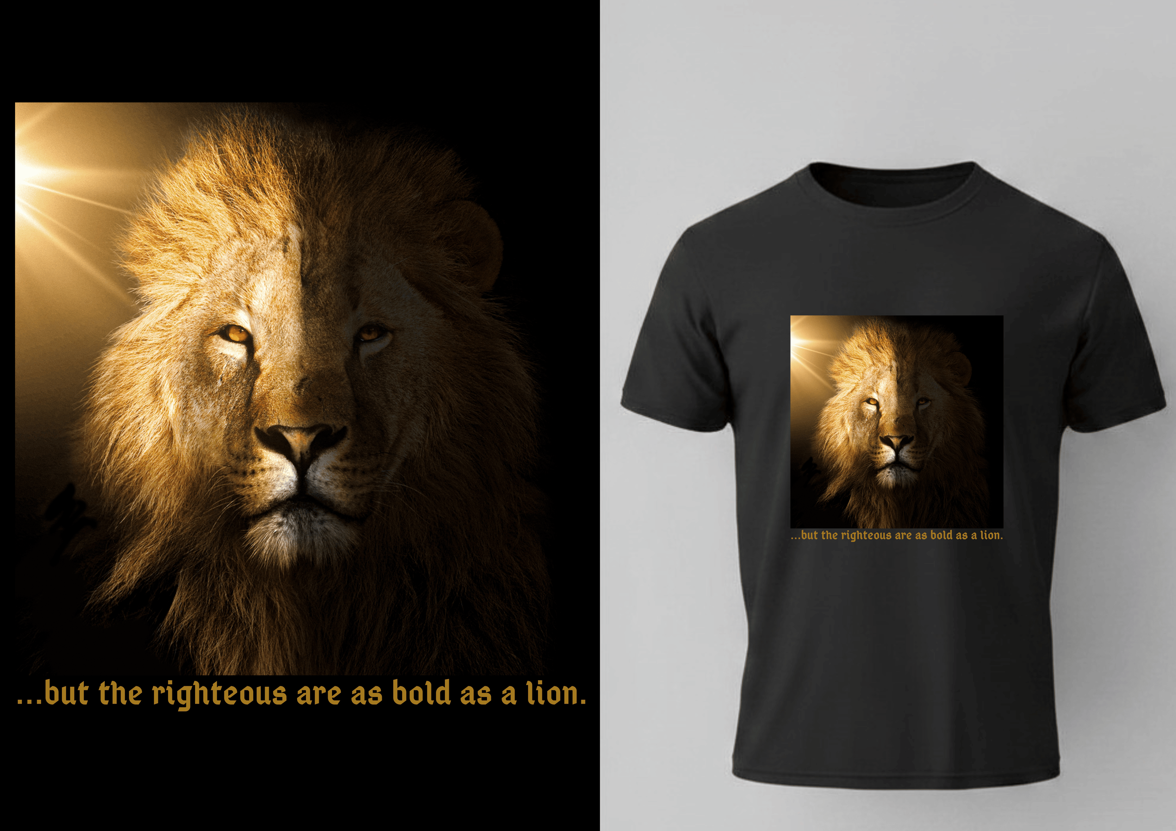 The righteous are as bold as a Lion