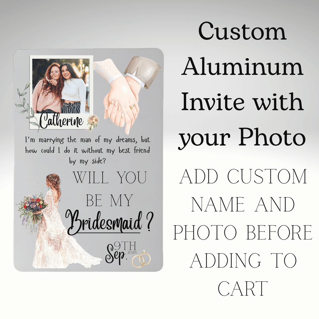 Personalized Bridesmaid Proposal Box