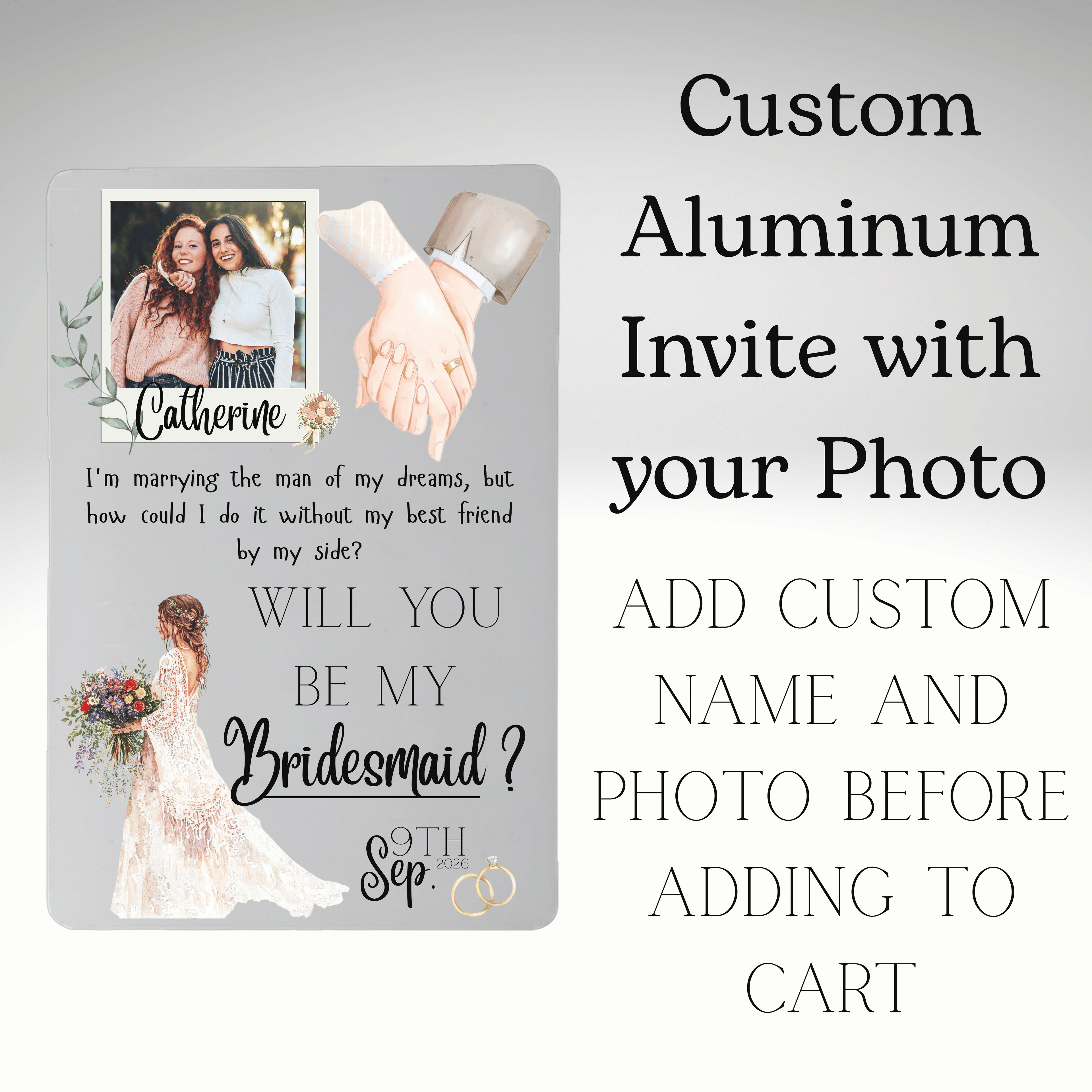 Personalized Bridesmaid Proposal Box